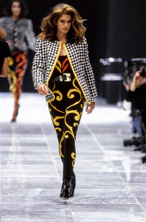 versace cindy crawford 1991|versace fall 1991 collection.